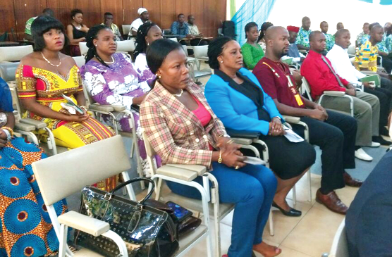 Some of the participants at the opening ceremony